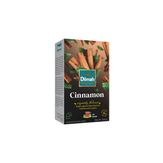 Cinnamon Ceylon Black Tea - 20 Tea Bags with Tag
