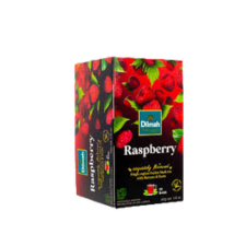 Té negro de Ceilán con frambuesa