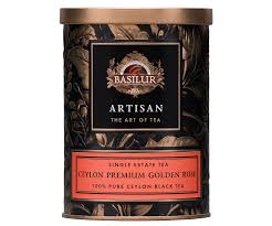 Ceylon Premium Golden Rose Tin - 75g Loose Leaf Ceylon Black Tea