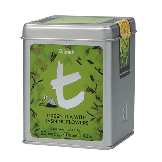 Green Tea with Jasmine Flowers