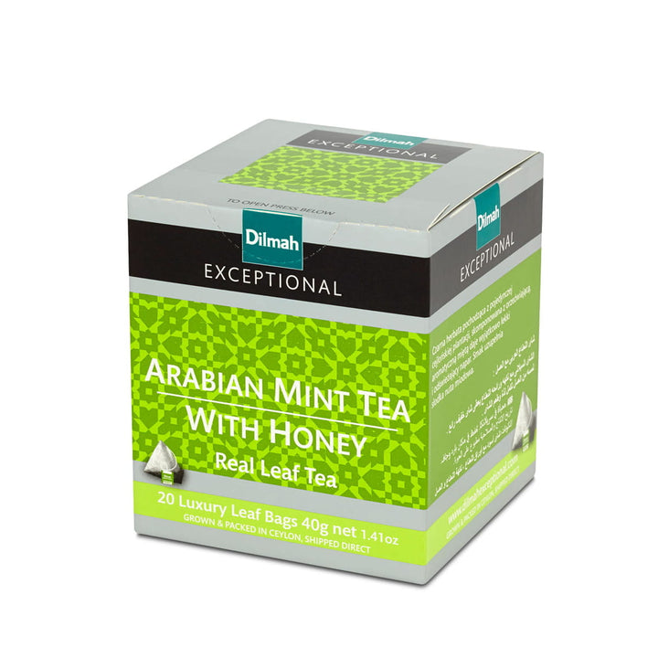 Dilmah Exceptional – Arabian Mint Tea with Honey