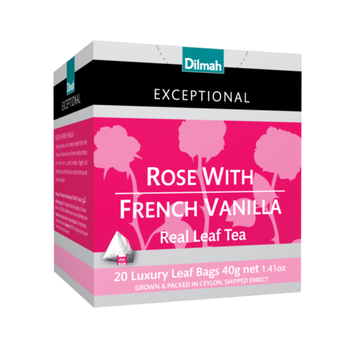 Dilmah Exceptional – Rose with French Vanilla